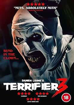Amazon.com: Terrifier 3 [DVD] : David Howard Thornton