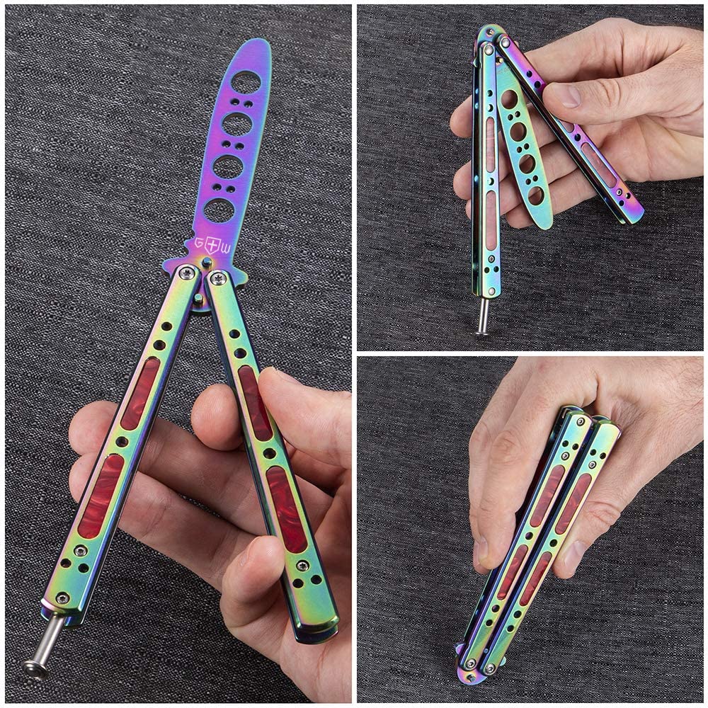 Butterfly Knife Trainer Balisong Trainer Practice Butterfly Knives