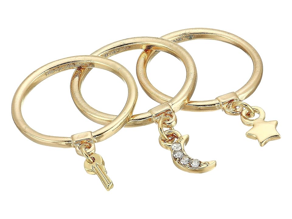 

French Connection Charm Ring Set (Gold) Ring