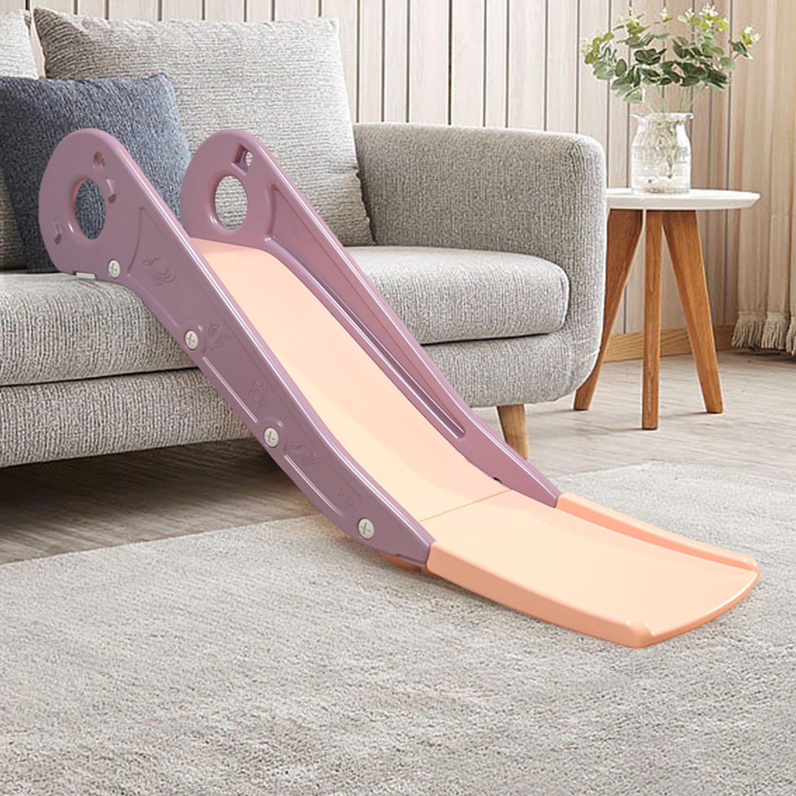 Amazon | 子どものソファ登りと楽しい室内遊び, ロング丈ピンク