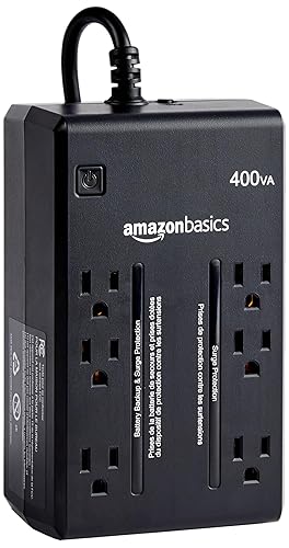 Amazon Basics UPS Battery Backup & Surge Protector