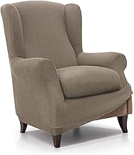 Elastic Armchair Cover 70 to 100 cm | Real Model | Linen | Universal Adjustable Armchair Cover | Jacquard Fabric Quality Protector Cotton Feel