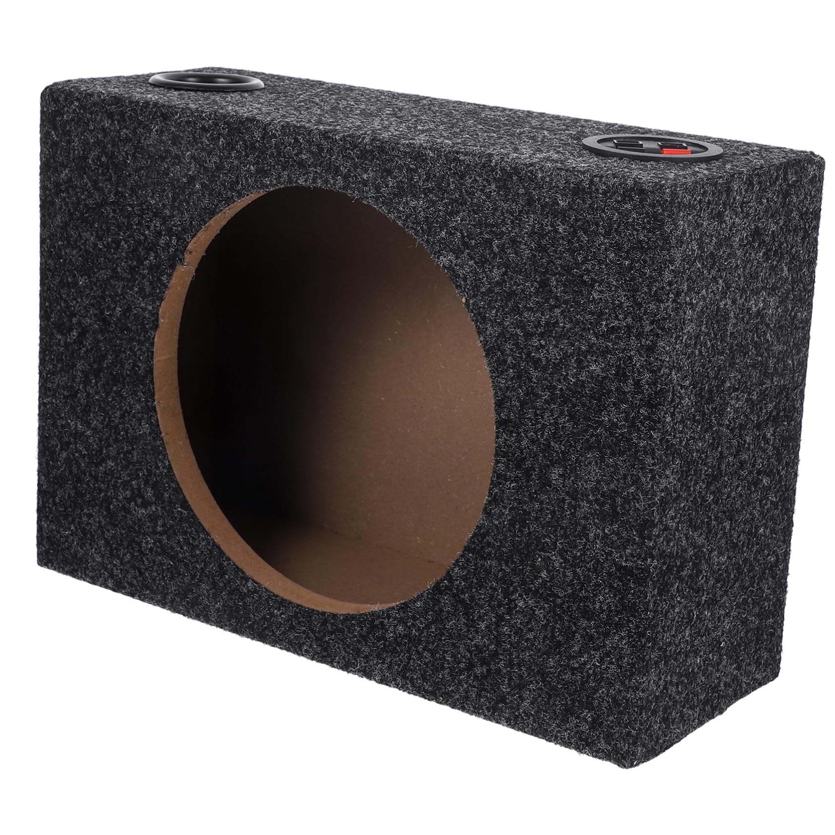 BELLIFFY Sealed Carpeted Subwoofer Enclosure for Car Audio Upgrade Speaker Box Easy Installation Enhanced Sound Quality for Enthusiasts