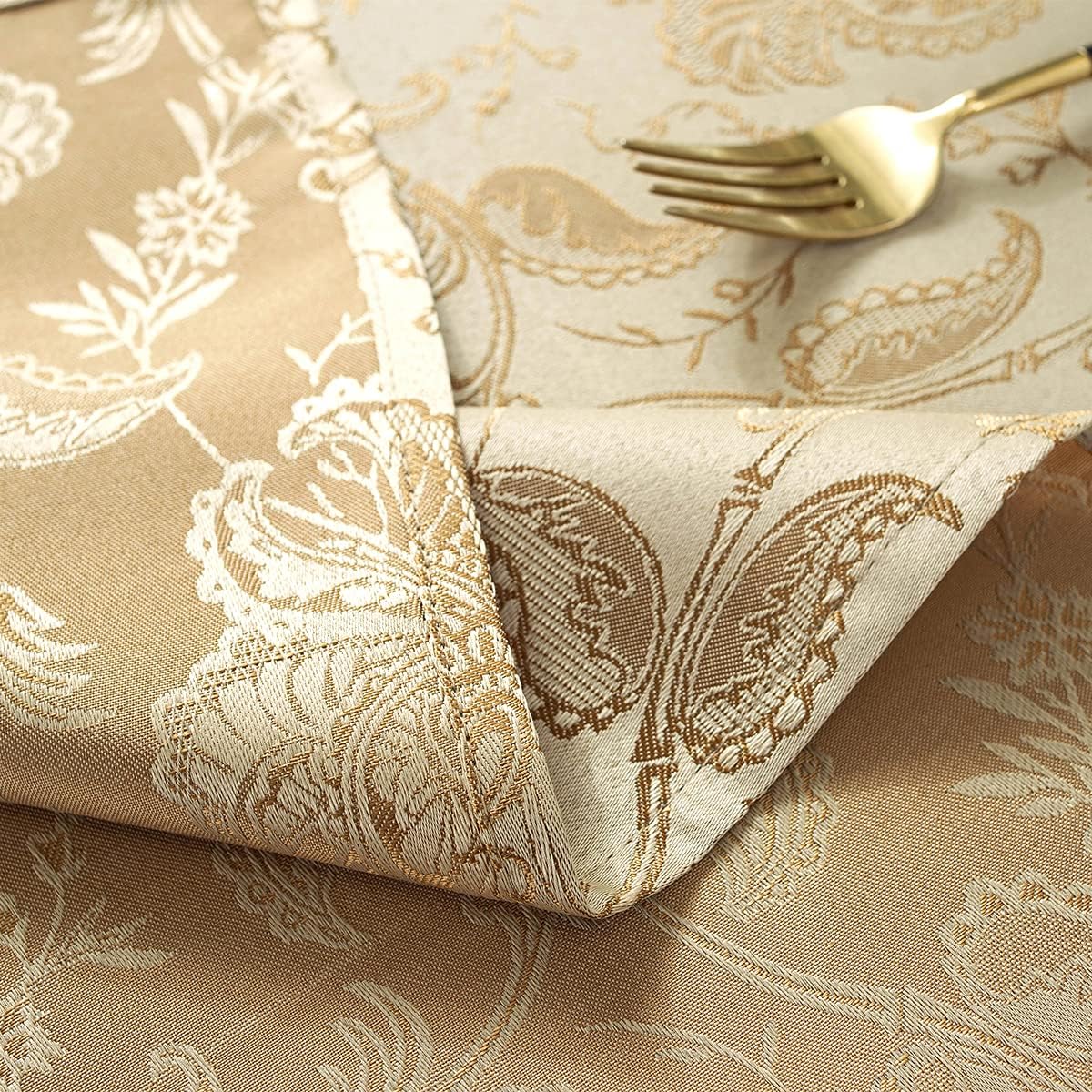 One-Day Sale: Up to 80% Off SASTYBALE Tablecloth Polyester Rectangle Table Cloths Spillproof Wrinkle Resistant Tablecloths for Kitchen Dinning Outdoor Tabletop(Rectangle/Oblong, 60 x 120 (10-20 Seats),Gold) Amazon Crazy 🔥 Deals SASTYBALE Tablecloth Polyester Rectangle Table Cloths Spillproof Wrinkle Resistant Tablecloths for Kitchen Dinning Outdoor Tabletop(Rectangle/Oblong, 60 x 120 (10-20 Seats),Gold)