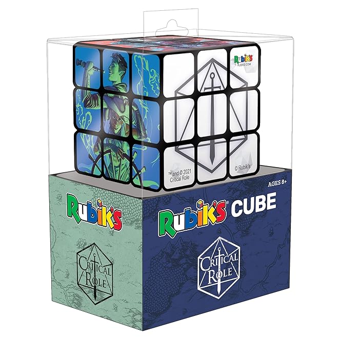 Buy Critical Role Rubik's Cube Collectible Puzzle Cube Featuring