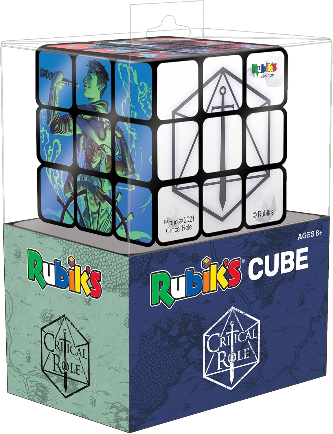 Officially Licensed Critical Role Rubik's Cube with Kuwait Ubuy