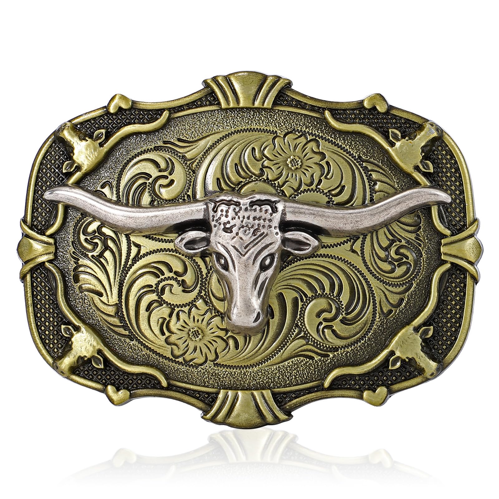 BELTROAD Western Belt Buckles for Men Women Cowboy Rodeo Cowgirl Western Party Mens Replacement Novelty Belt Buckle Gifts