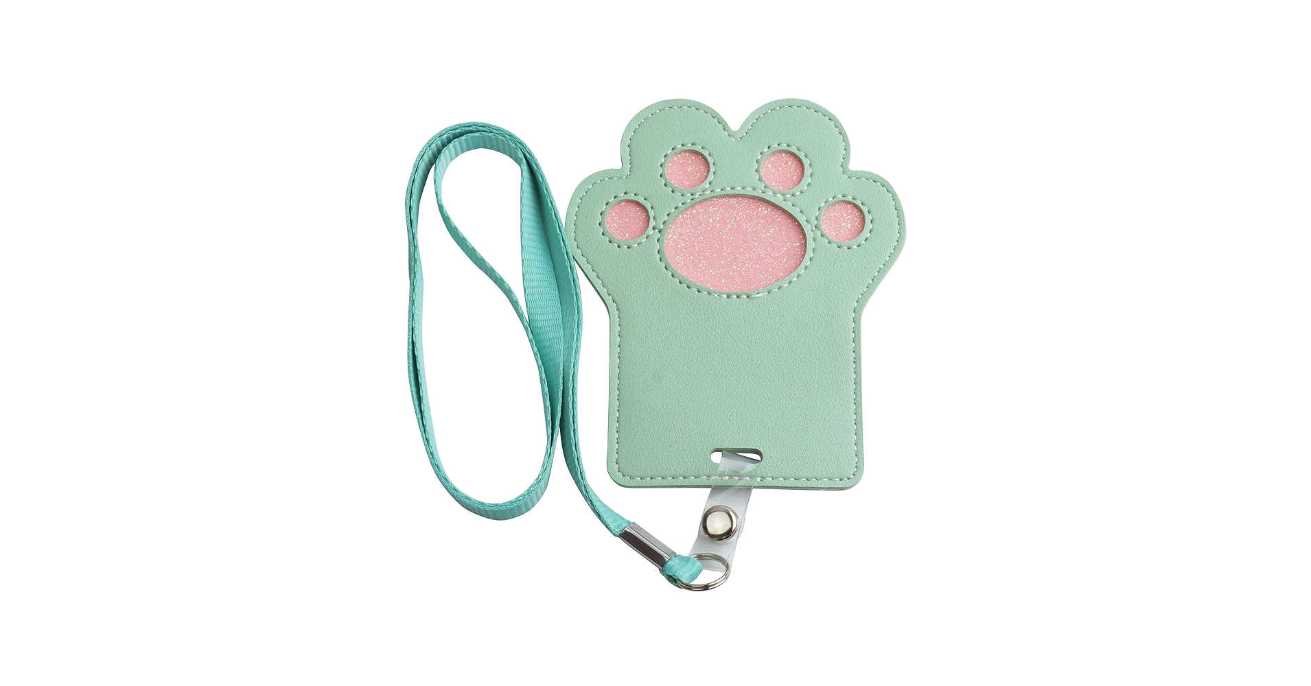 Amazon.co.jp: [KOYOKOMA] ICカード ホルダー 肉球 縦型 パス