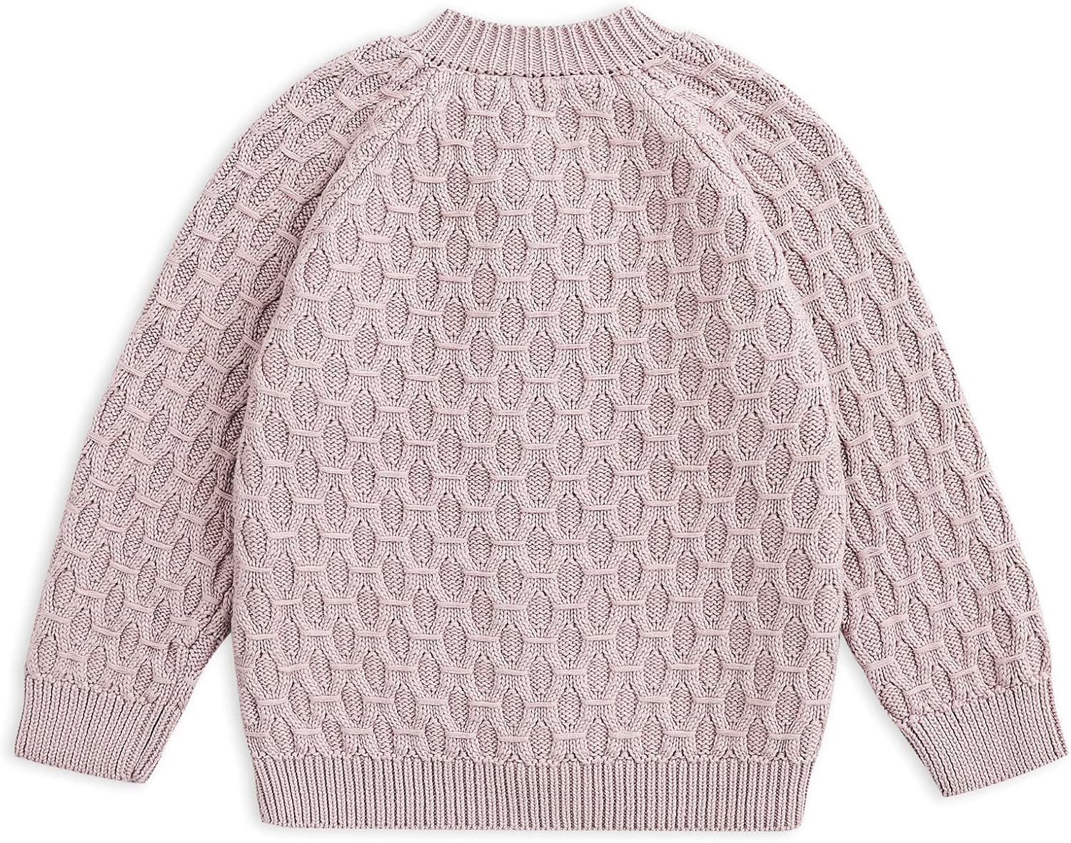 Simplee kids Baby Cardigan Cable Knit Toddler Cardigan Long Sleeve Fall Winter Open Front Knit Sweaters - Image 4