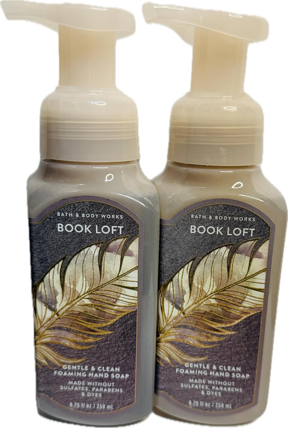 Bath and Body Works Book Loft Gentle Foaming Hand Soap Pack of 2