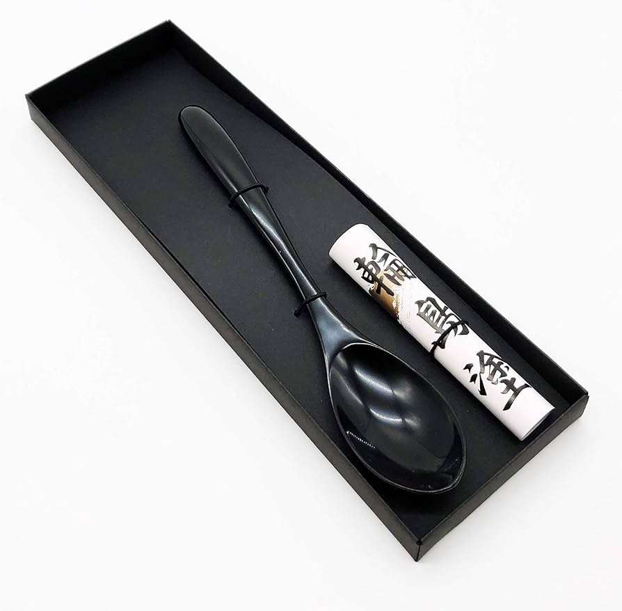 Amazon.co.jp: 大藤漆器店 輪島塗 スプーン(大)黒 WA9-8
