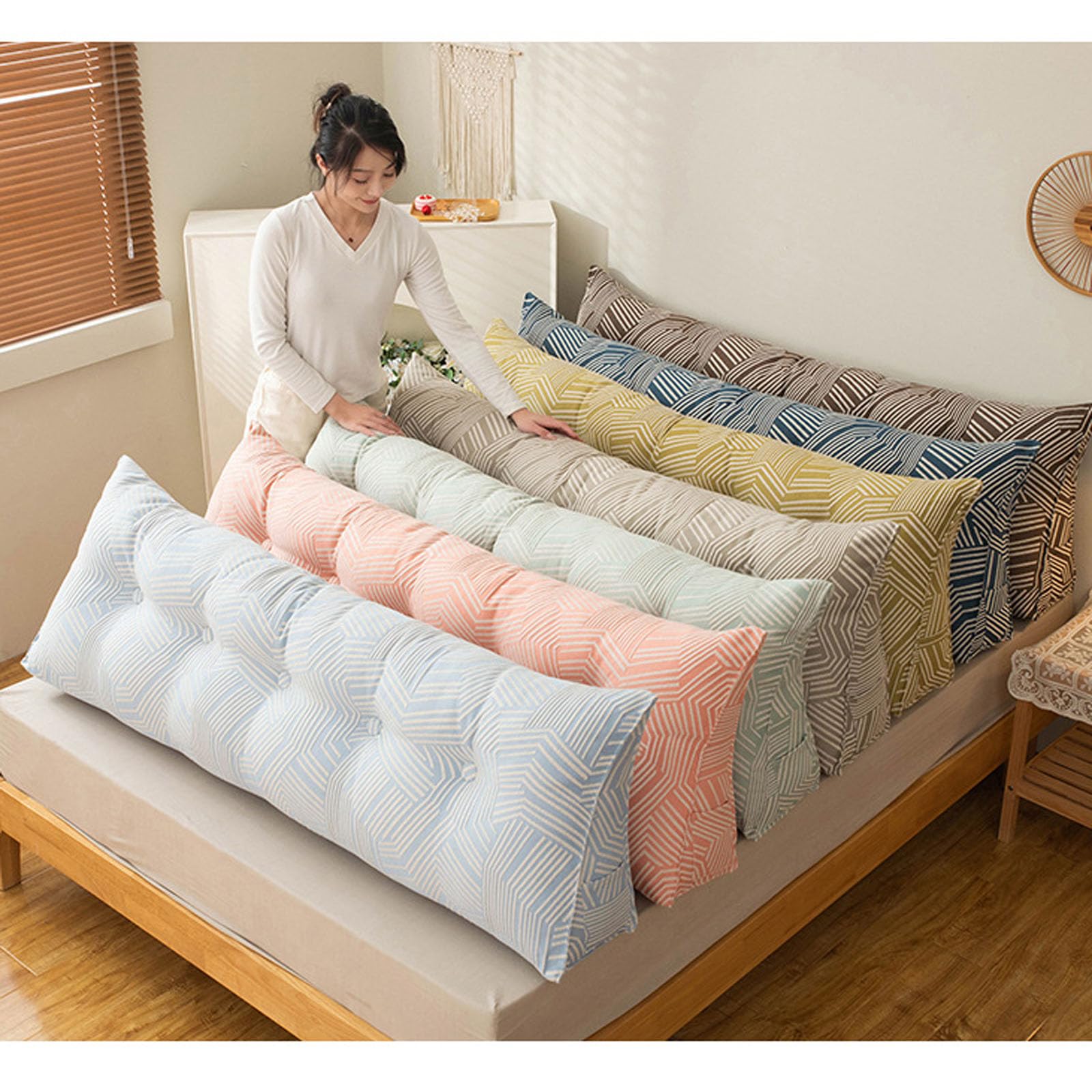 Cuscino Testiera A Cuneo Gpround - Con Cuscino Collo Per Lettura A Letto