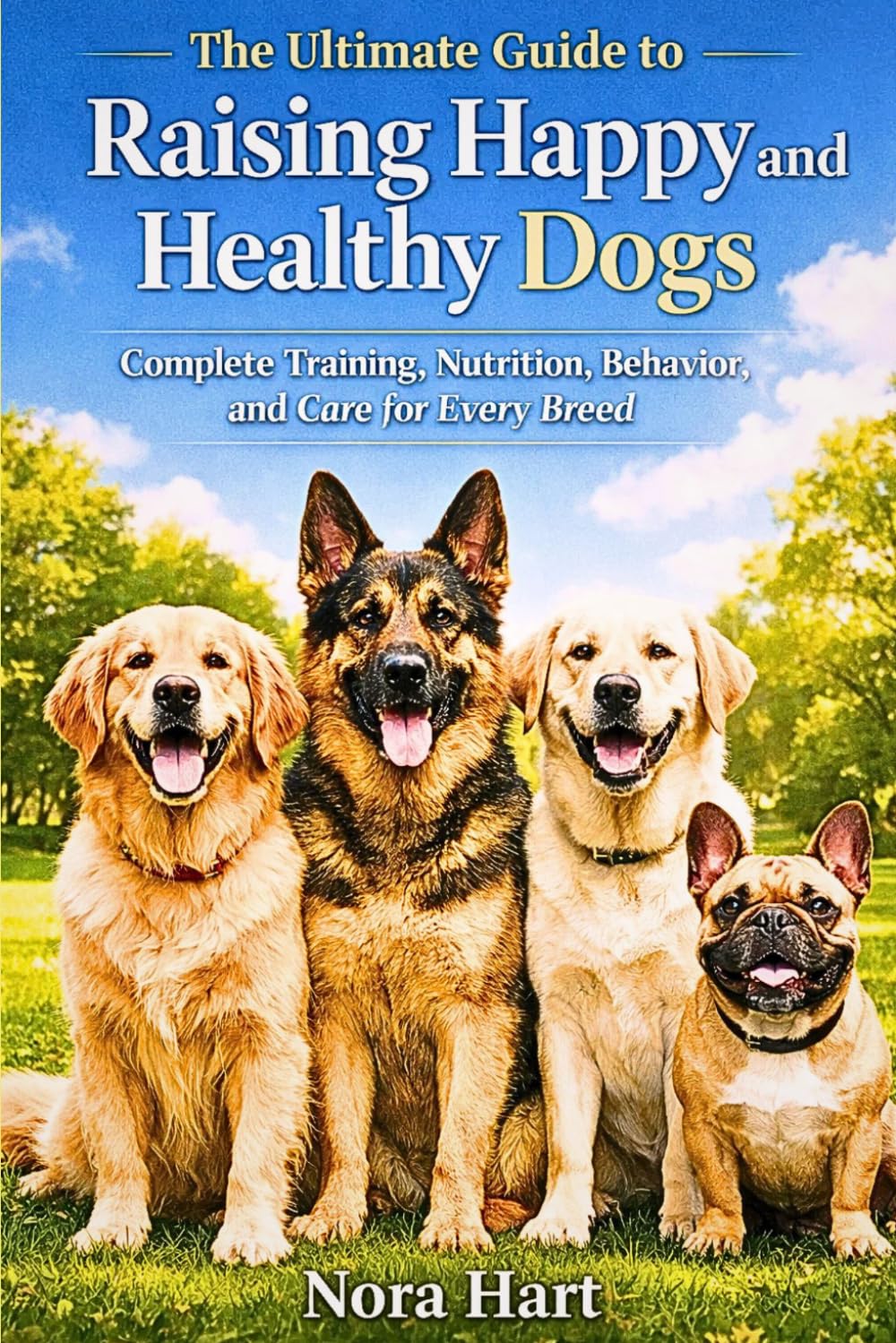 The Ultimate Guide to Raising Happy and Healthy Dogs: Complete Training, Nutrition, Behavior, and Care for Every Breed