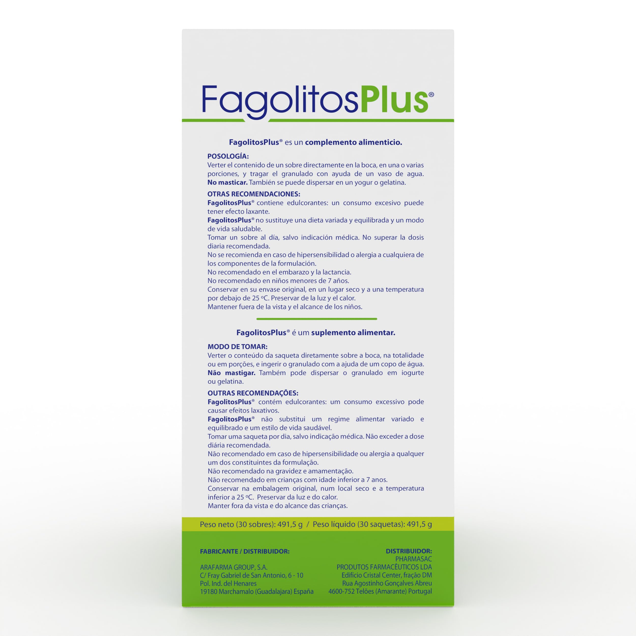 Fagolitos Plus 30 Sobres