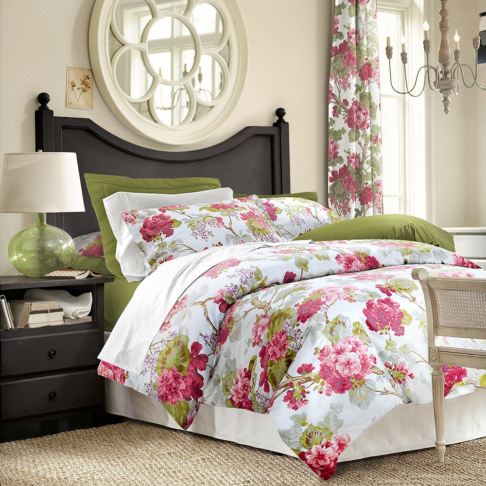 Luxury 3pc Duvet Cover Set,100% Mercerized High Percale Cotton, Queen Size