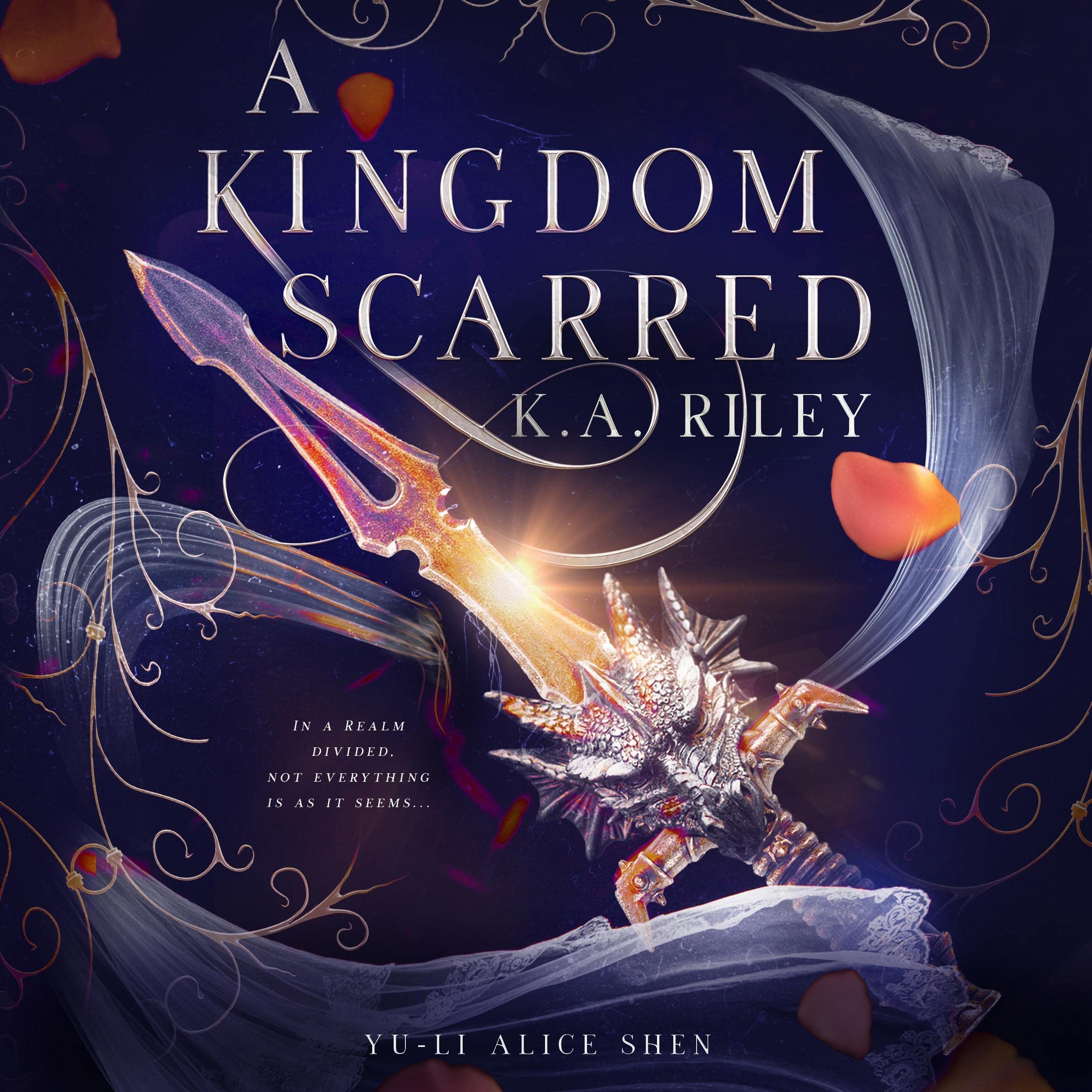 Cover art for A Kingdom Scarred
