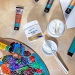 Mont Marte Premium Gel Medium Gloss 250ml (8.5oz), Suitable for Acrylic Paints