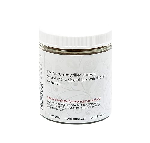 Miniatura 9 de Spice Hut - Mezcla orgánica de condimentos marroquíes, con sal, auténtica mezcla de especias mediterráneas para cocinar en olla de barro de Oriente