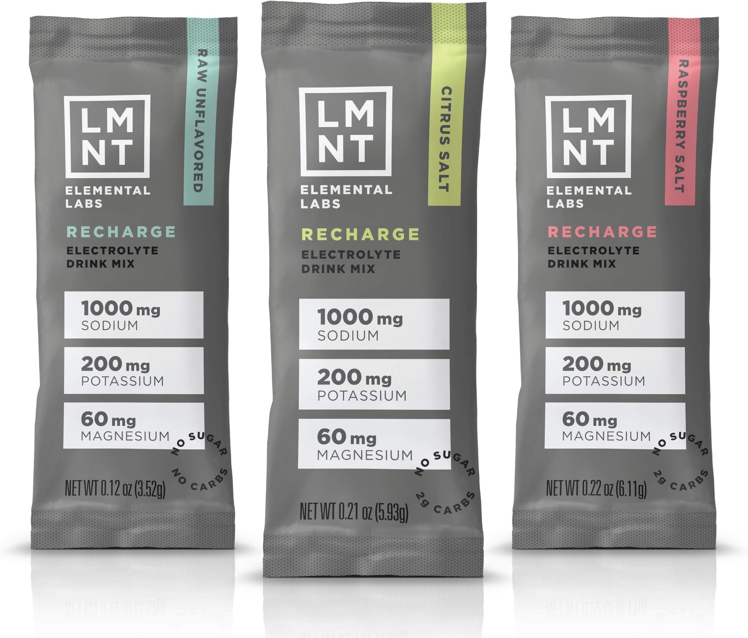 LMNT Keto Electrolyte Powder Packets | Paleo Hydration Drink Mix | No Sugar, No Artificial Ingredients | Variety Pack | 9 Stick Packs