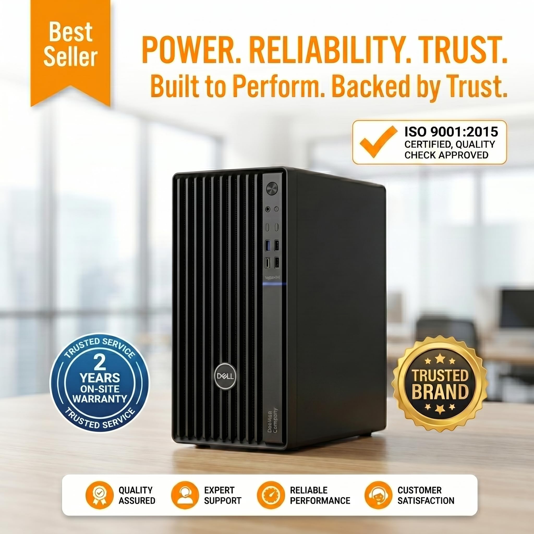 Business Desktop PC | Core i7 4790 3.60Hz | 16GB RAM | 512GB M.2 SSD | Windows 11 Pro & MS Office 2021 | 5G WiFi & Bluetooth | Type-C Port | Premium Metal Body | 2 Year On-Site Warranty — Amazon image 8