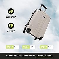 Vista 43 de Kenneth Cole Reaction Out Of Bounds - Equipaje de transporte vertical, Carbón), 5705058