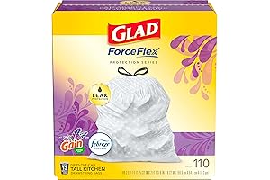 Glad Garbage Bags Tall Kitchen