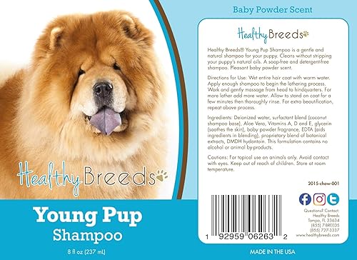 Miniatura 2 de Healthy Breeds Chow Chow Young Pup Champú 8 oz