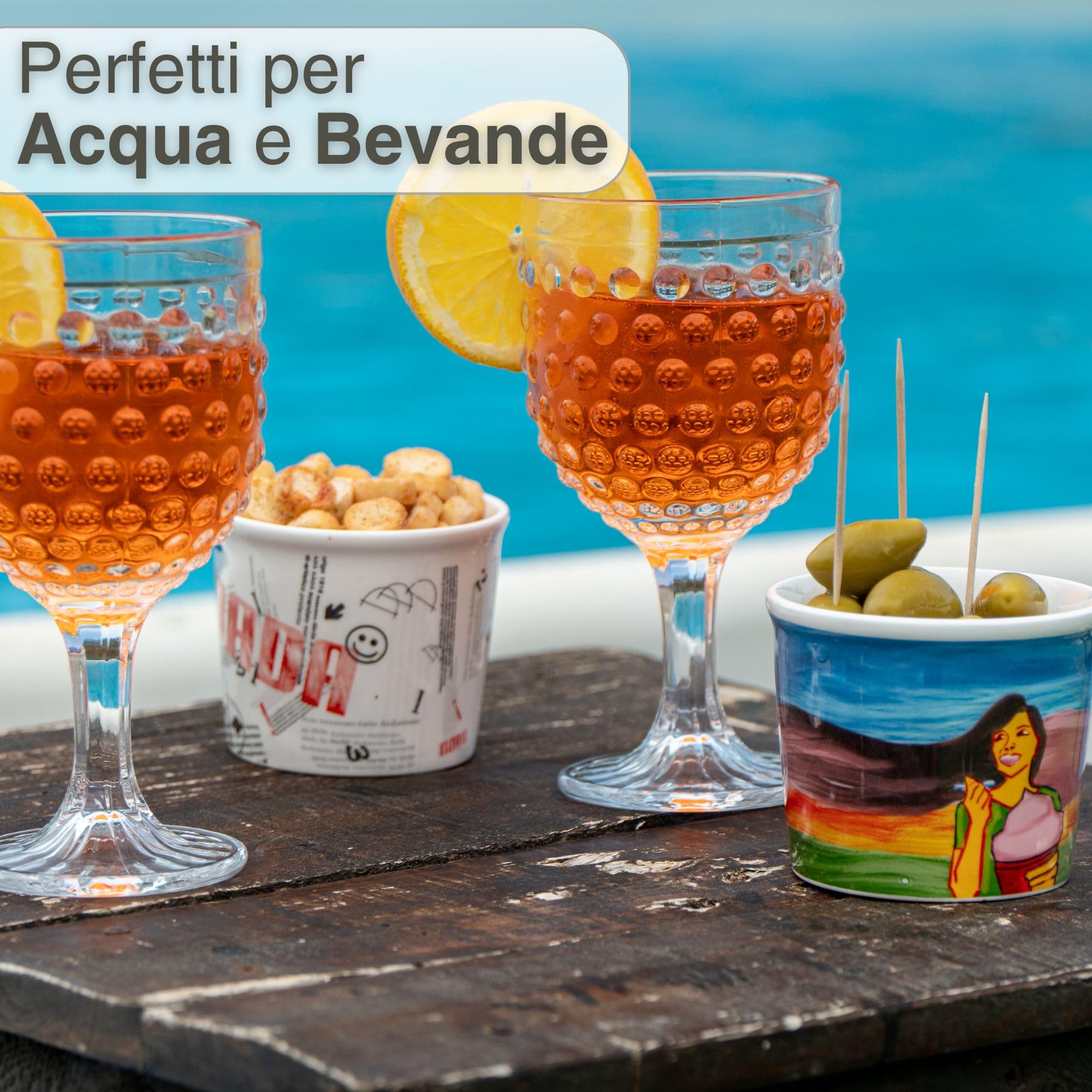 Scatola legno con bicchieri – 25ZERO14 Botanic Gin