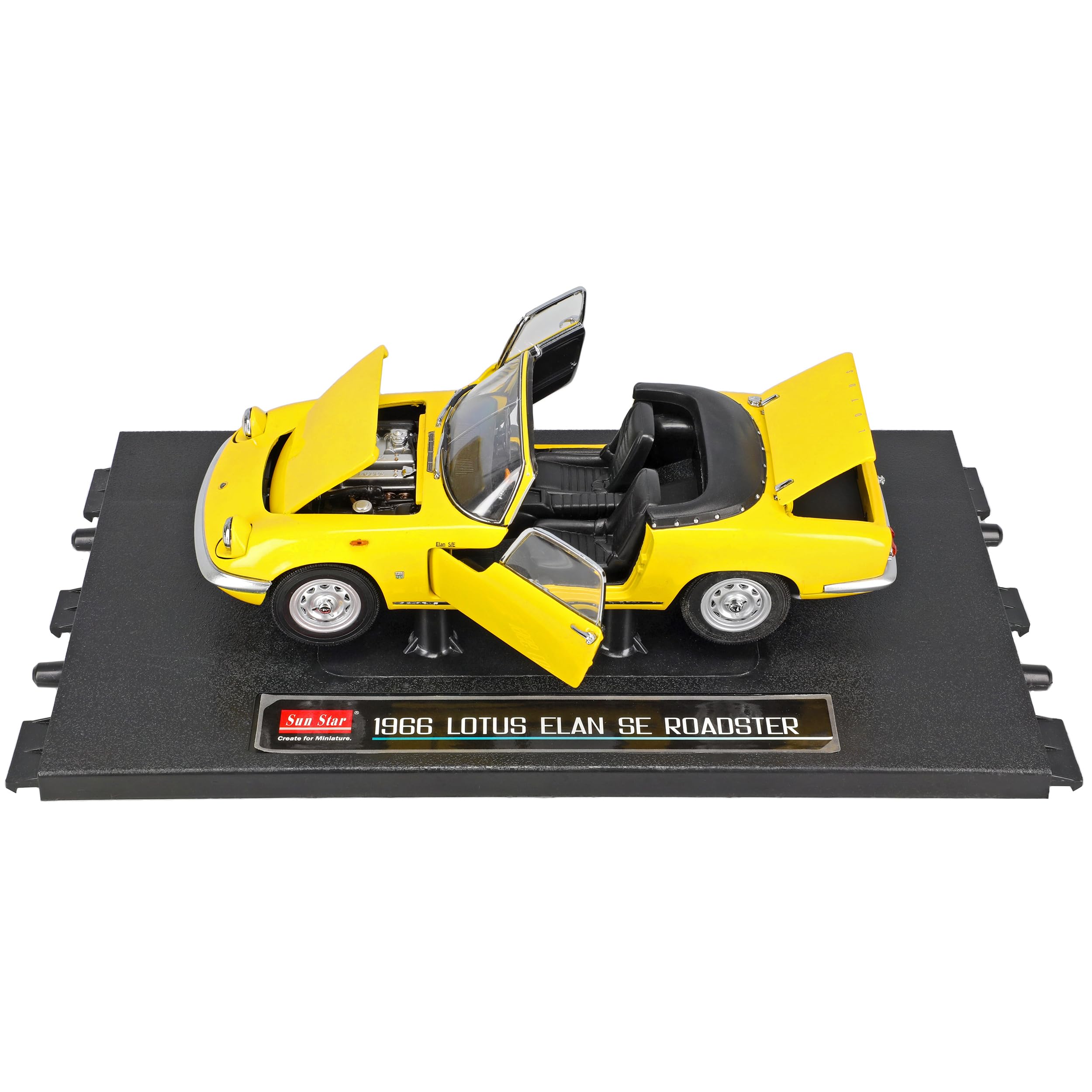 Sun Star Defekte Verpackung Lotus Lotus Elan S3 SE Cabrio Gelb
