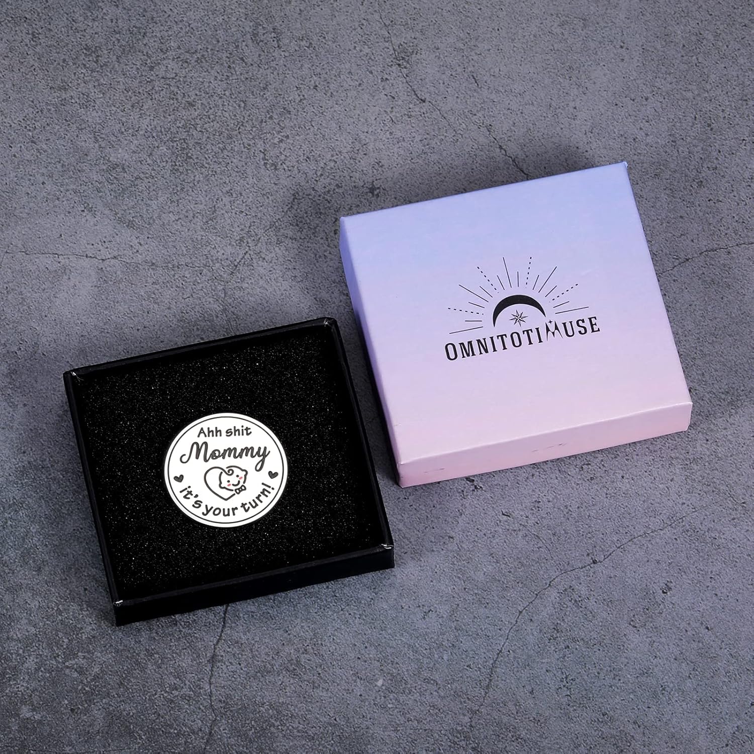 New Baby Gift for Mom Dad Decision Coins Funny New Parents Pregnancy Gift for First Time Daddy Mummy to be Christmas Stocking Stuffers Birthday Baby Shower Father's Mother's Day Coin for Husband Wife : Baby