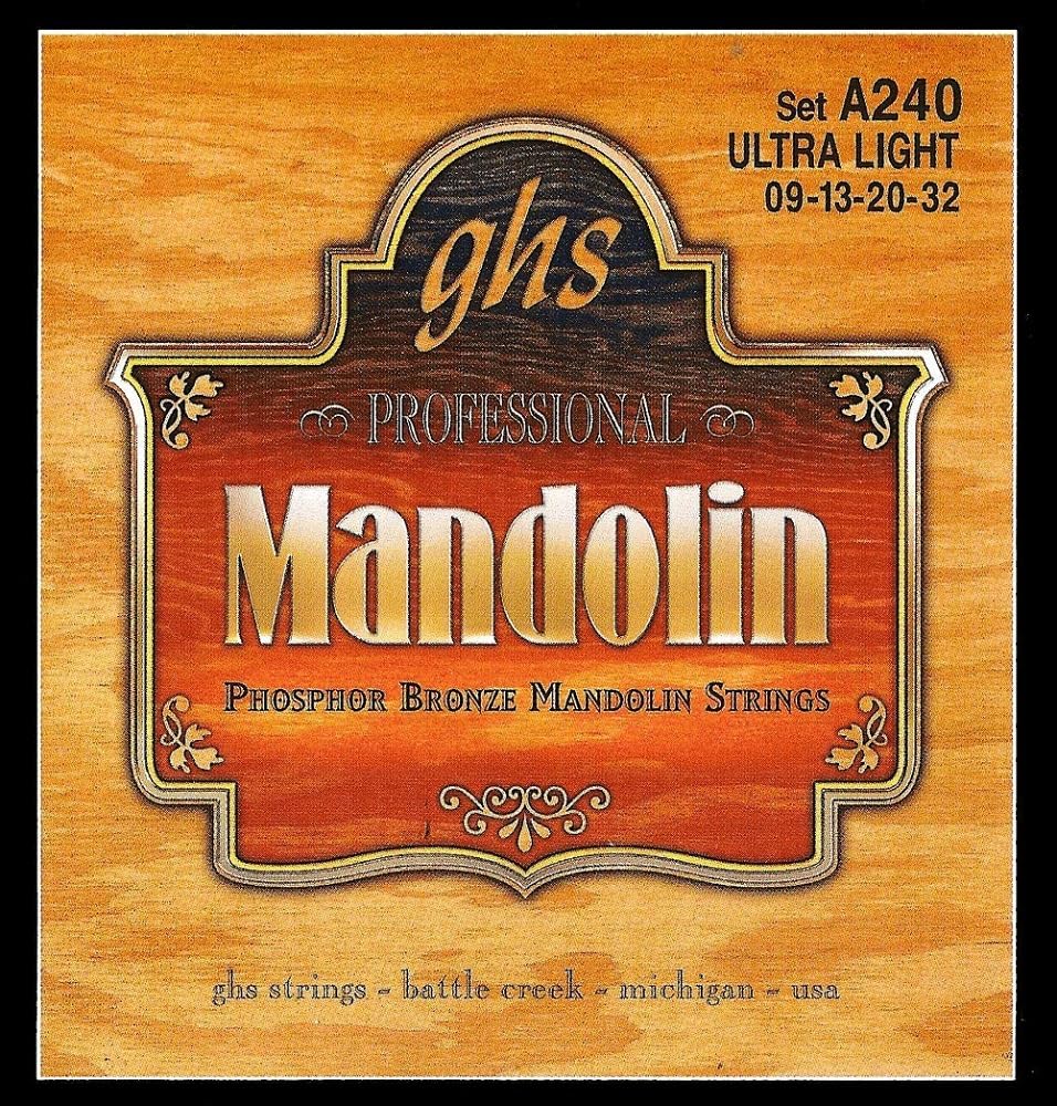 GHS A 240 Ultra LT Mandolin String, Phosphor Bronze