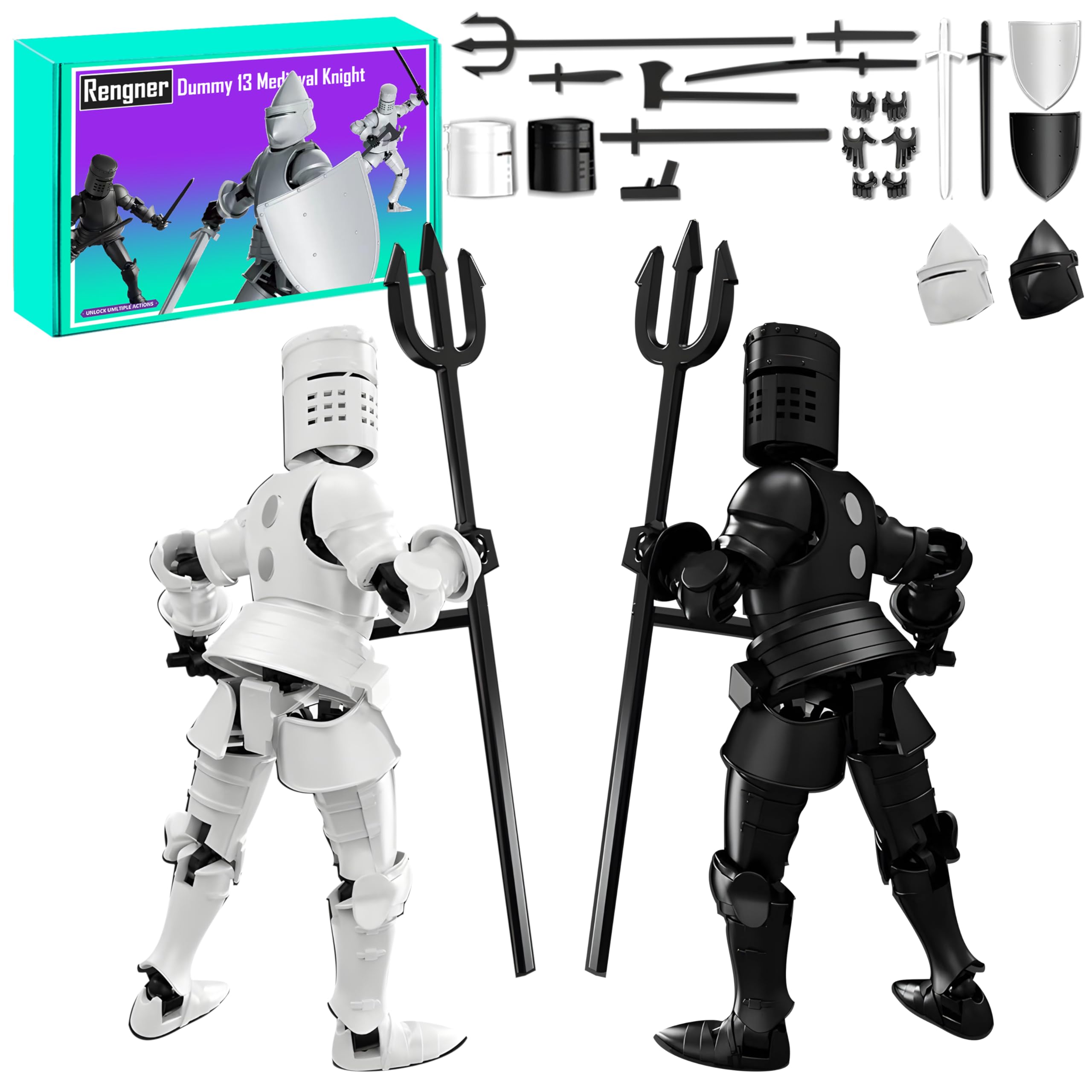 Amazon.com: RENGNER [Assembly Required] Dummy 13 Robot Action