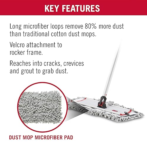 Miniatura 5 de Almohadilla para mopa de polvo (2 almohadillas incluidas), 36 pulgadas