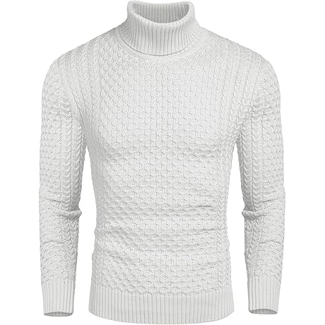 Men&#x27;s Premium Turtleneck Sweaters