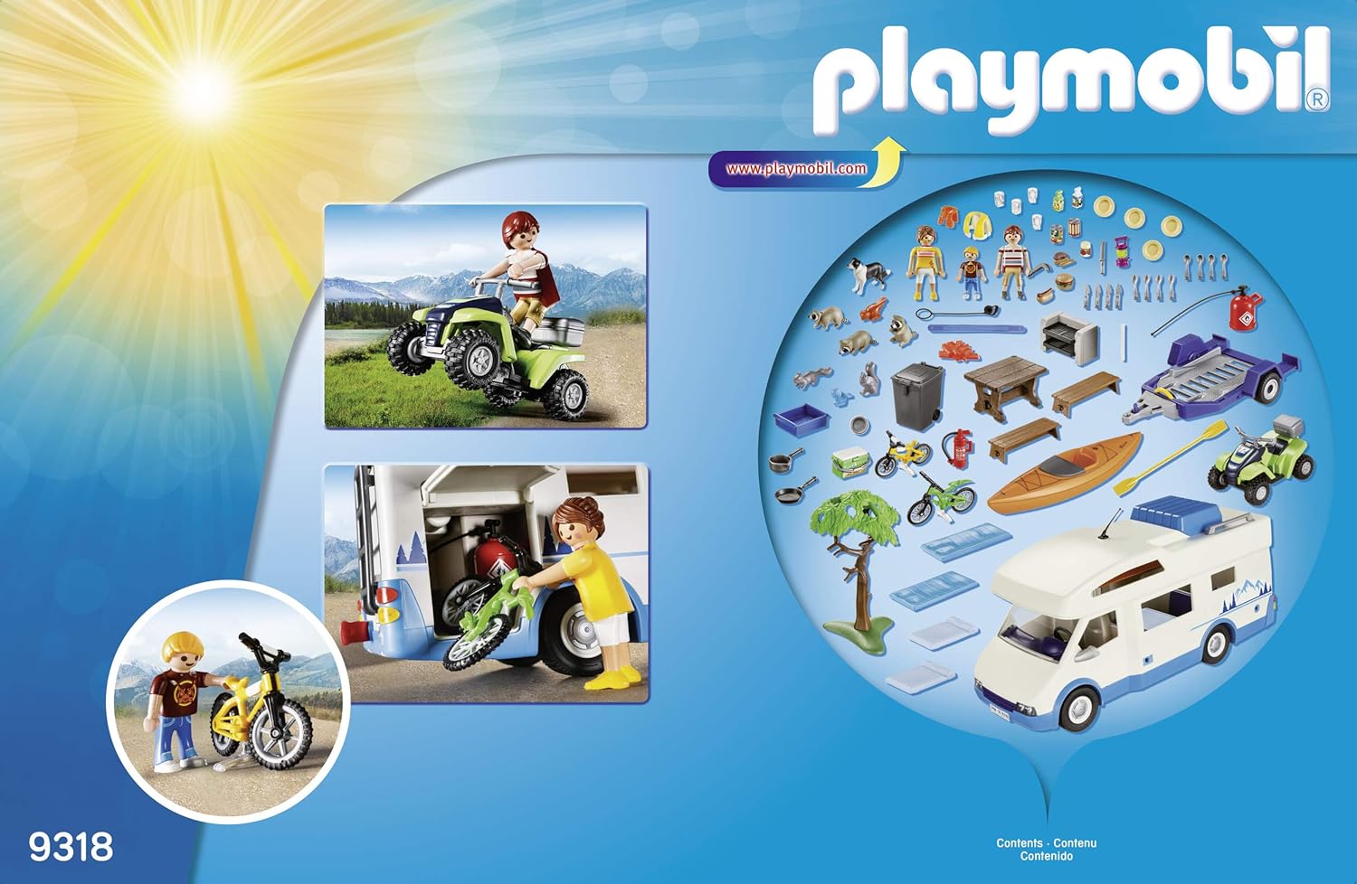 Buy Playmobila A Camping Mega Set Online At Low Prices In India Amazon In