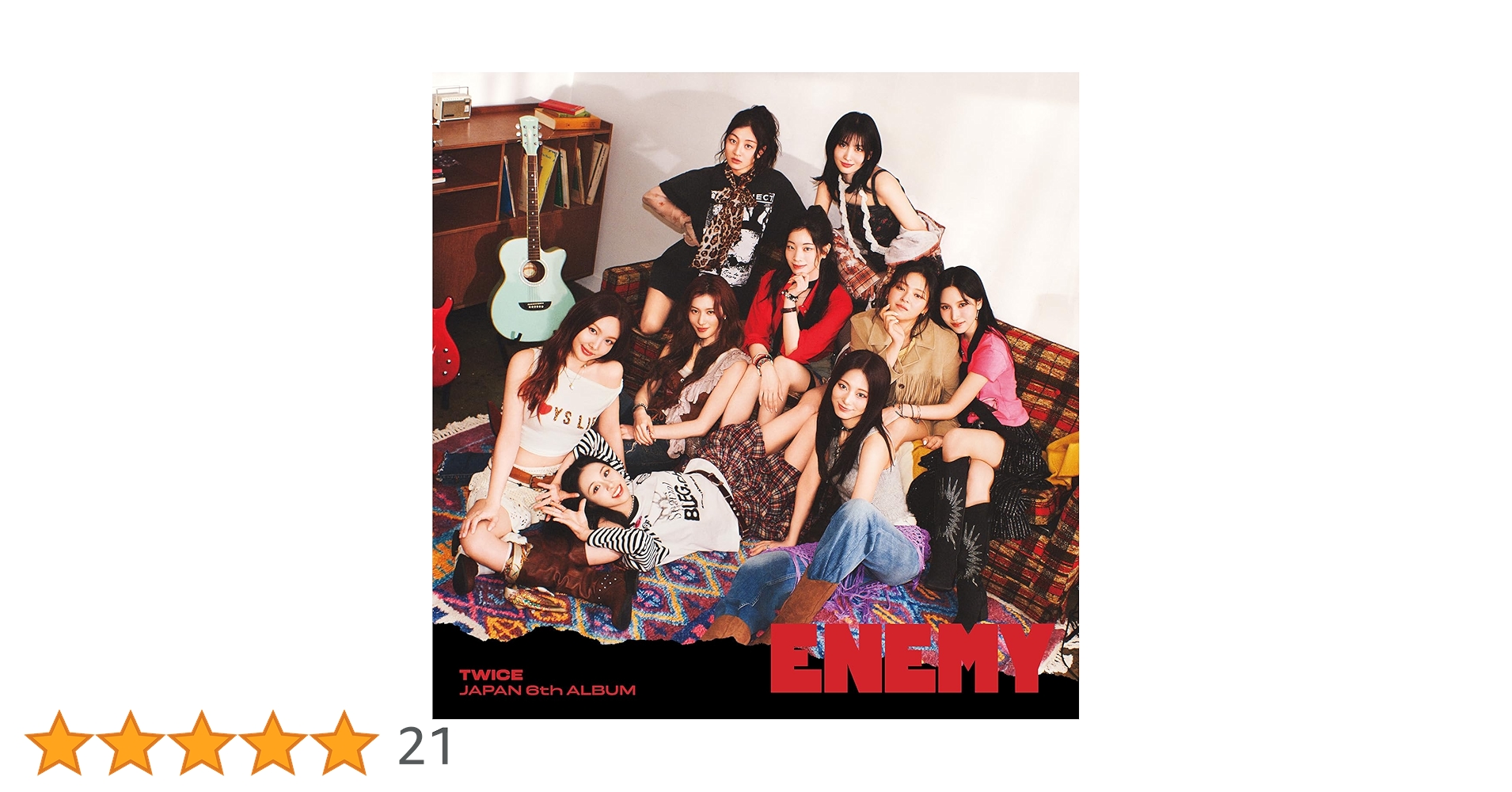 Amazon.co.jp: 【Amazon.co.jp限定】ENEMY 通常盤 - TWICE