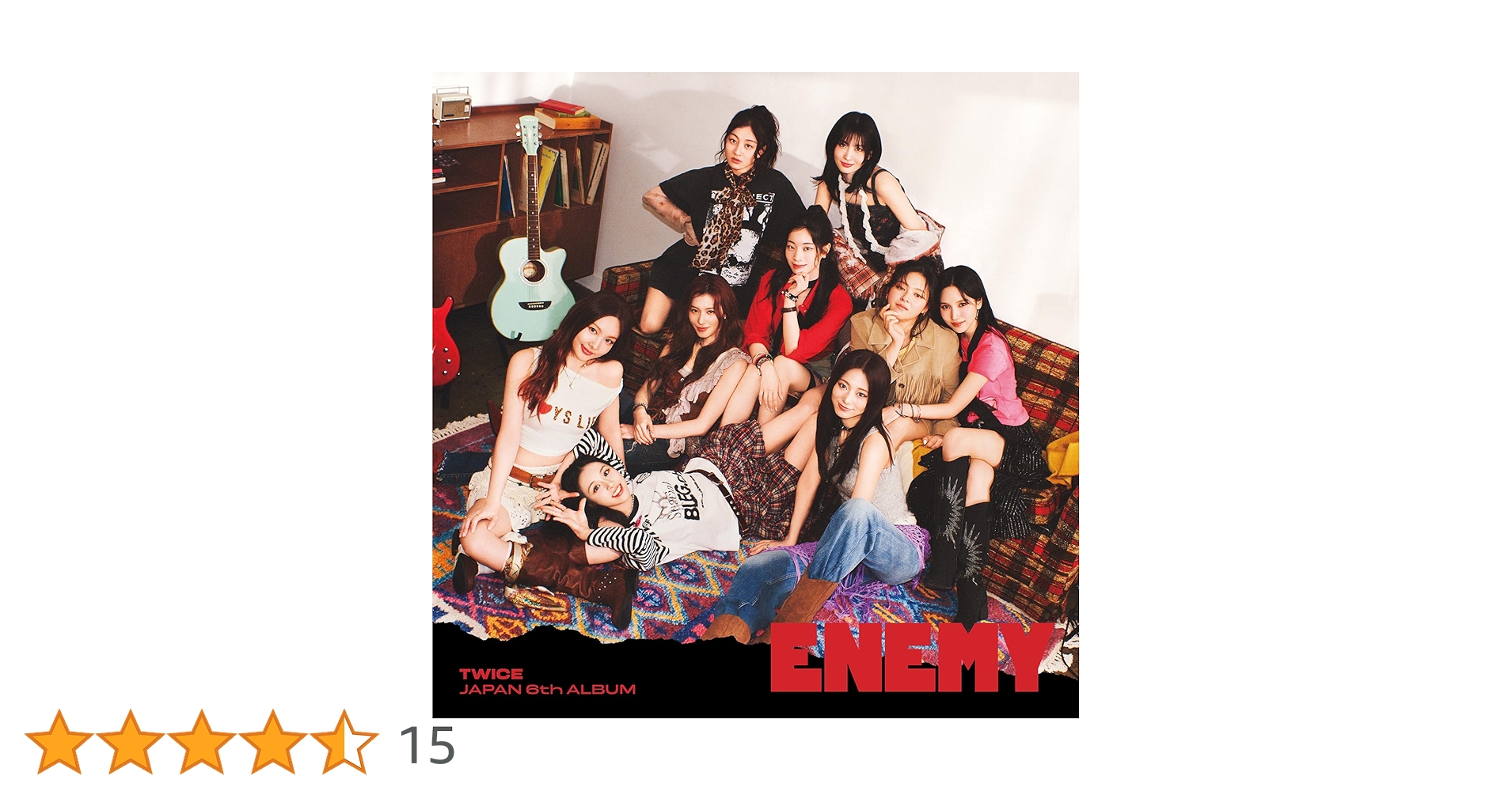 Amazon.co.jp: ENEMY 通常盤 - TWICE (特典なし): ミュージック