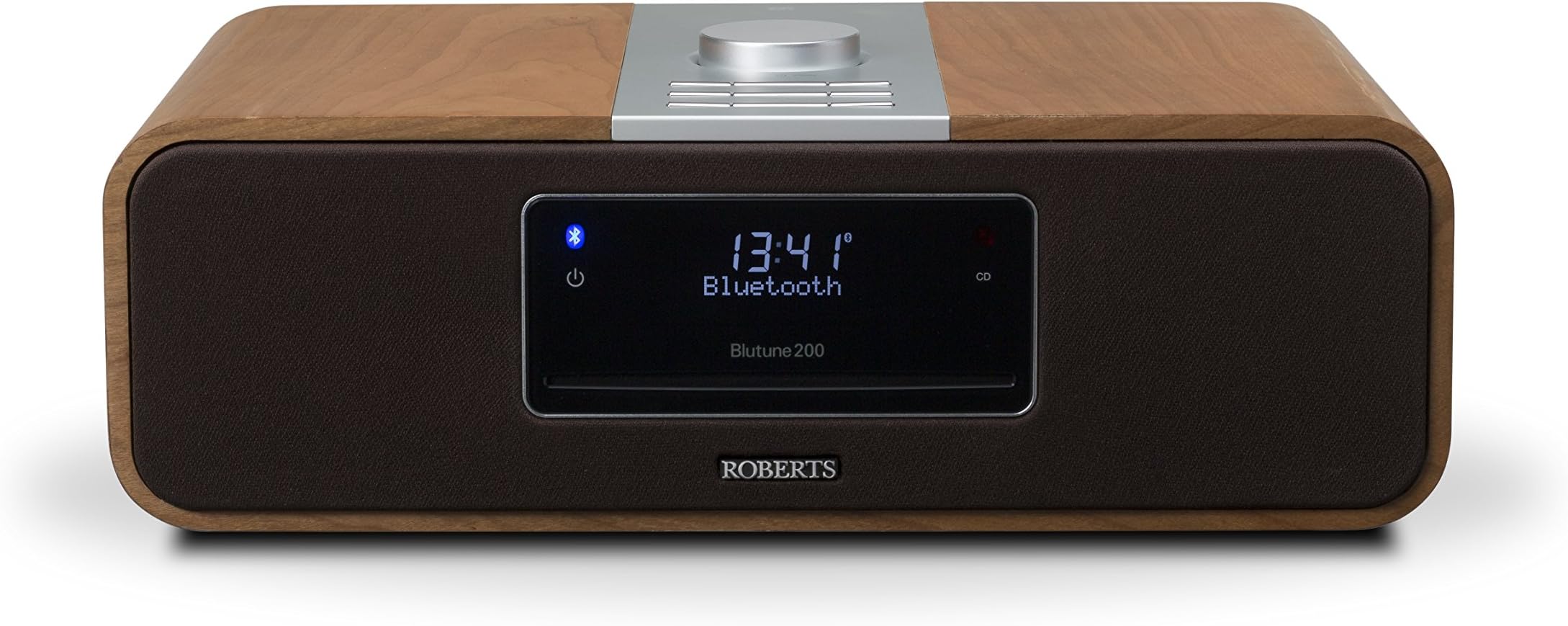 Roberts Blutune200 DAB/DAB+/FM/CD/USB/SD/Bluetooth Sound System - Cherry Wood