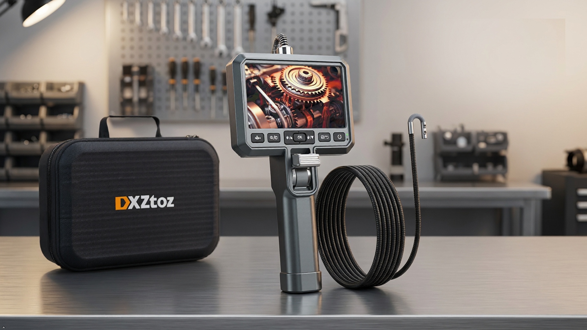 Amazon.com: DXZtoz Dual-Lens Articulating Borescope with Light