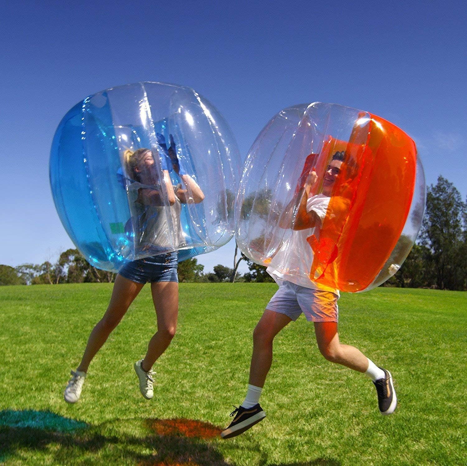 Inflatable Bumper Bubble Soccer Ball Body Zorb Bumper Football Outdoor Fun Sports Competition