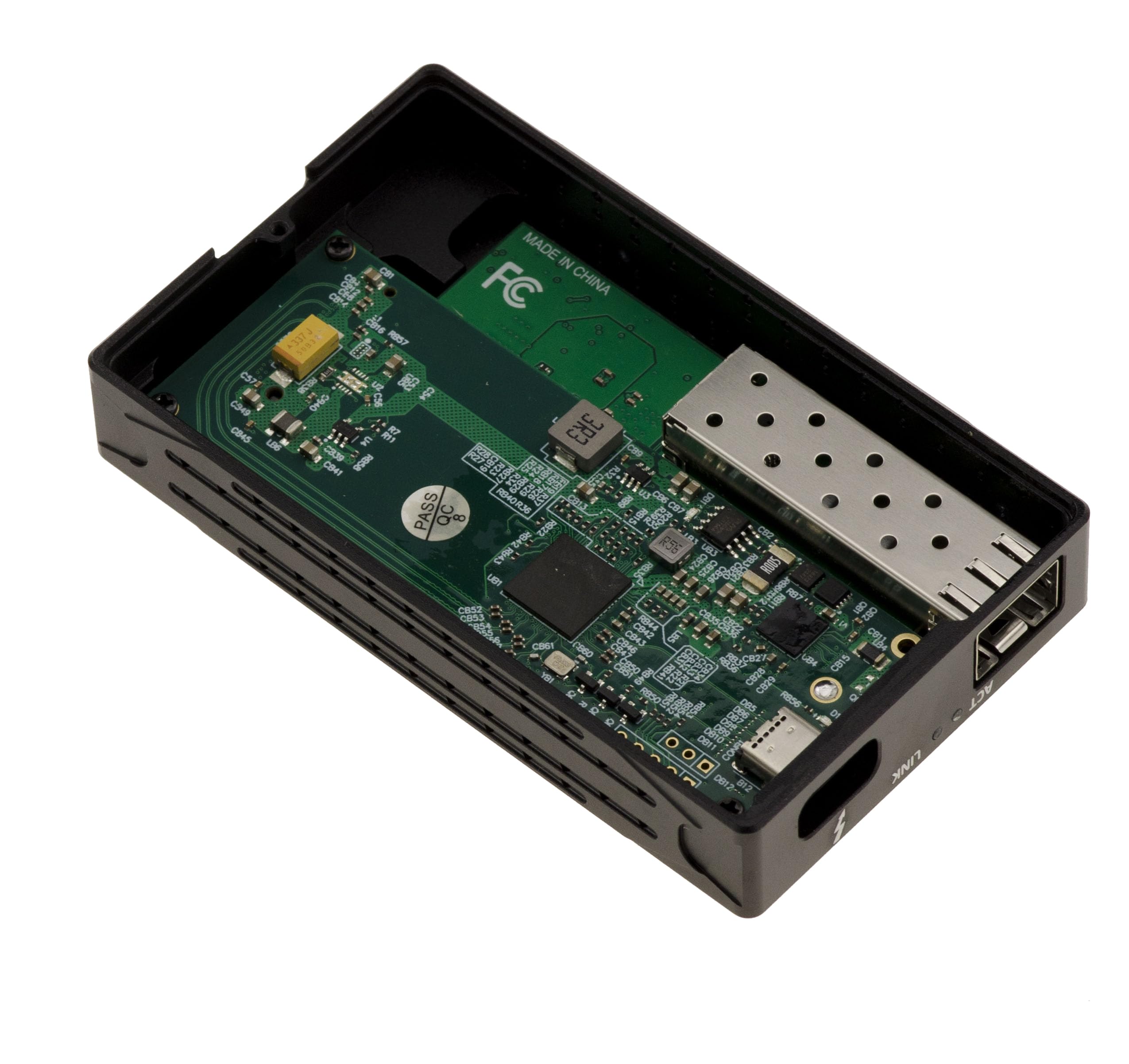 KALEA-INFORMATIQUE Cavo adattatore USB 4 Thunderbolt 3 da 10G a SFP+ in fibra con chipset I82599