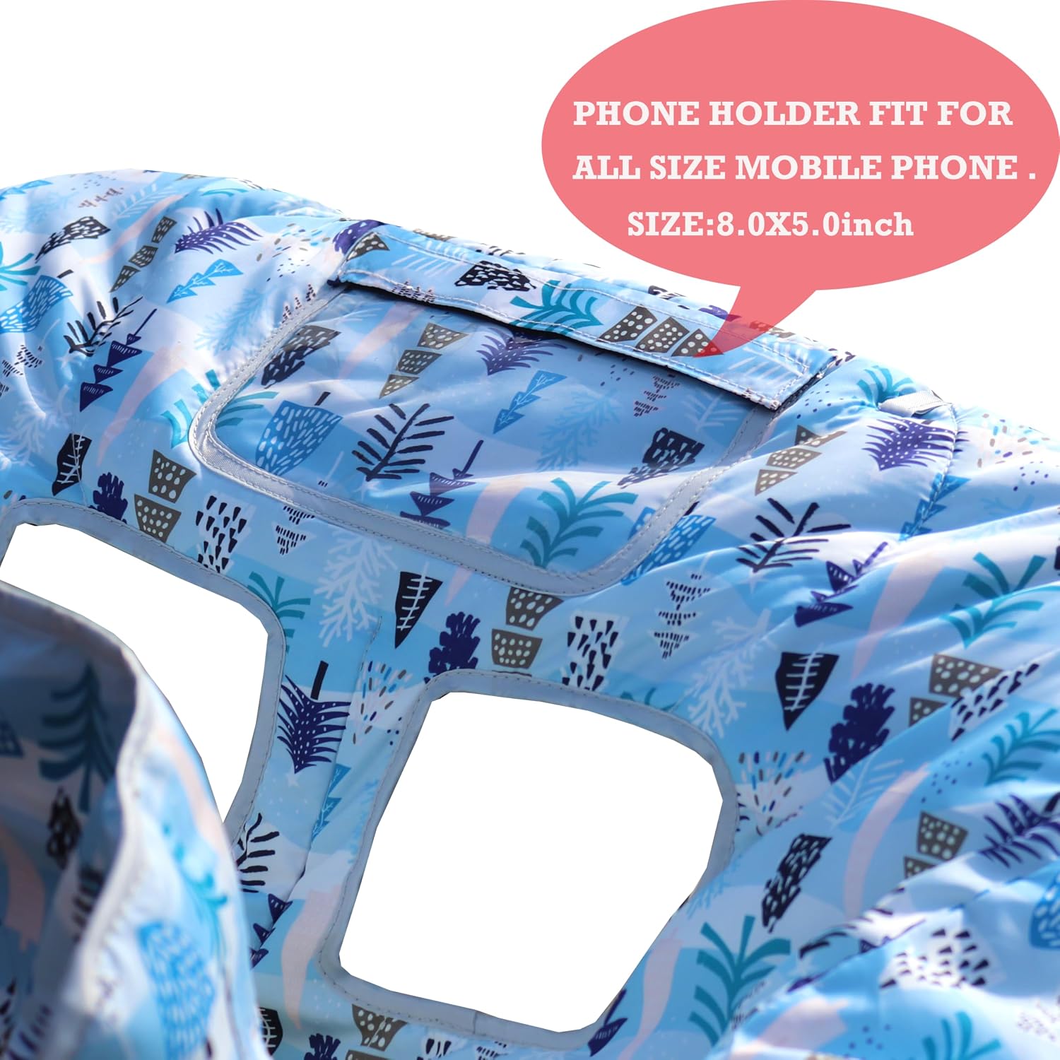 Shopping Cart Cover for Baby High Chair Cover | cart cover for babies boy girl infant todder ,Highchair cover for restaurants, baby grocery cart seat cover, padded