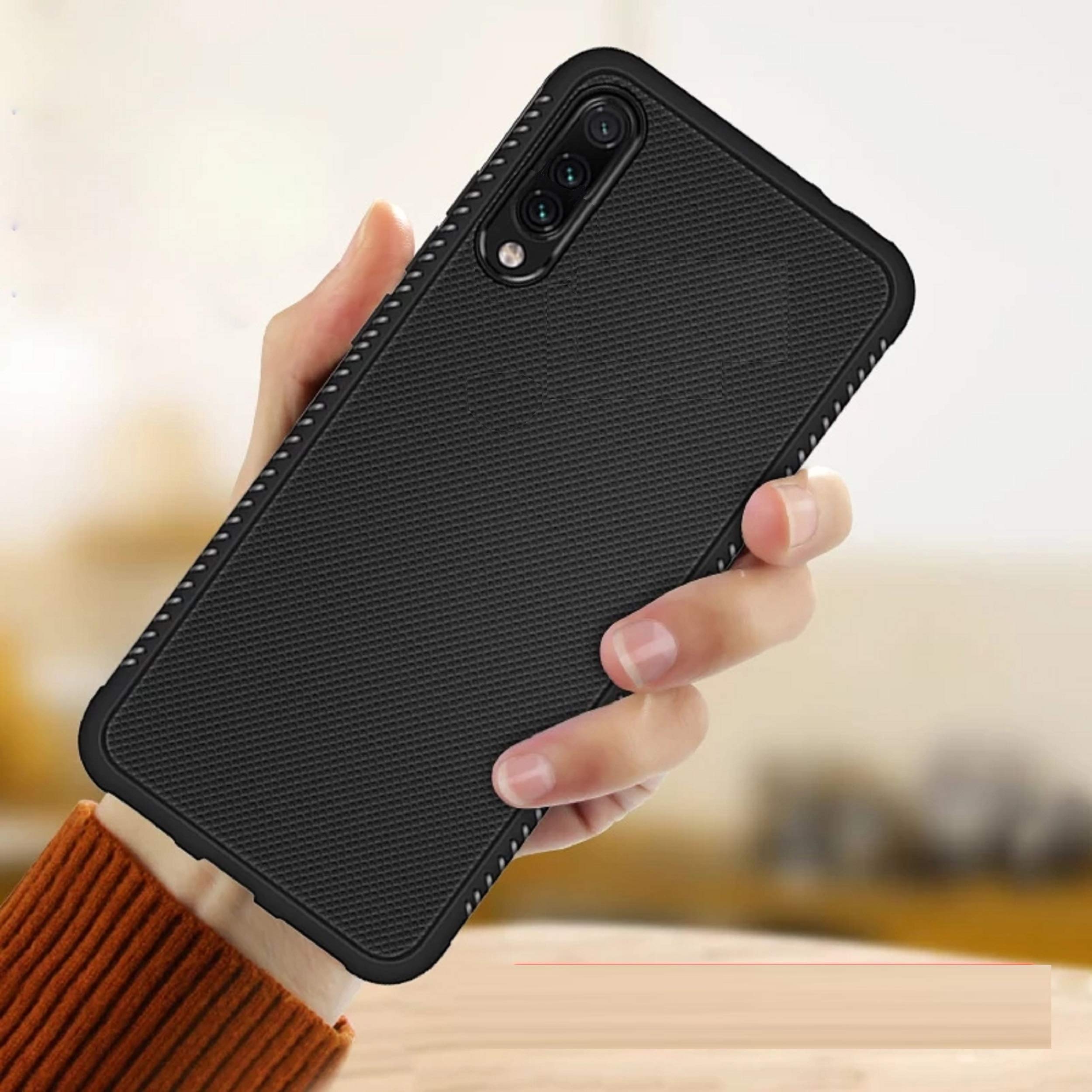 ANKIRANT 7D Grip Pattern Back Case Cover for Xiaomi Mi Redmi A3 (Silicon Flexible Material Protective Cases) - Black (B08WJ7R44P) Amazon Price History, Amazon Price Tracker
