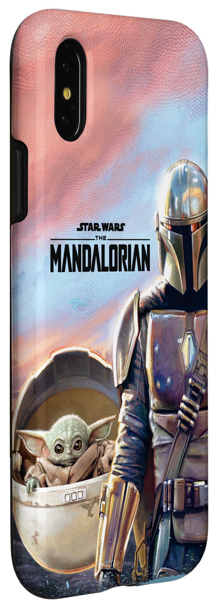 Custodia IPhone X/XS Star Wars – The Mandalorian The Child (Baby Yoda) Design Semplice E Protettiva - 2