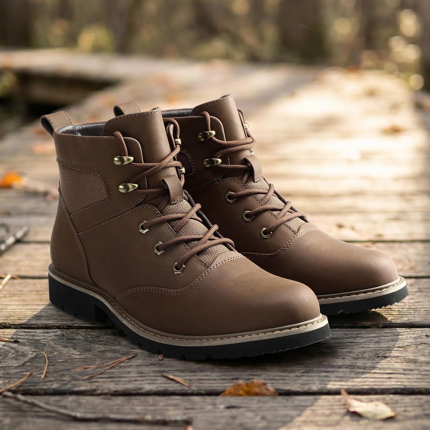 Mens Boots Casual Ankle Dress Hiking Chukka Boots for Men