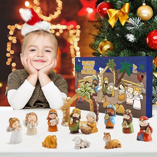 Miniatura 6 de Calendario de Adviento 2023, juego de pato de goma de 24 días de Navidad, juguetes divertidos para niños, niñas, niños y niños pequeños, regalos de
