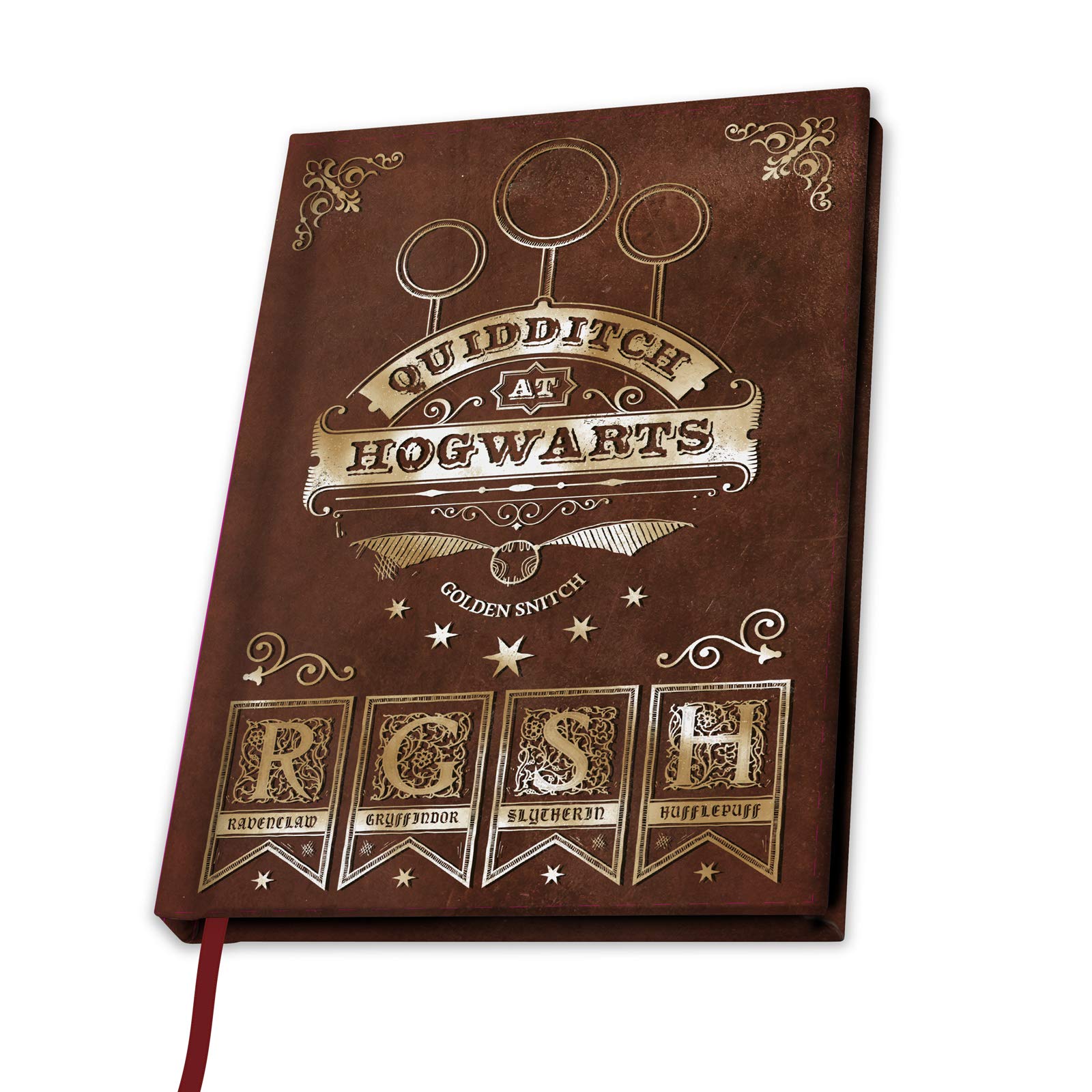 Harry Potter cahier A5 Quidditch carnet de notes ABYstyle pour fan