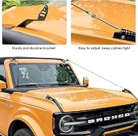 Vista 3 de BESTAOO Kit de elevadores de extremidades para accesorios Ford Bronco 2021 2022 2023 2024 2025 2 puertas 4 puertas, protector a través de la jungla