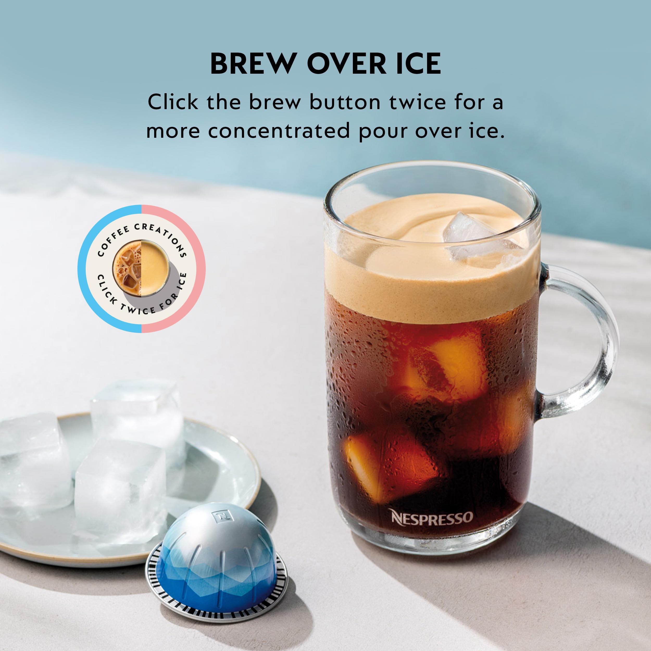 Nespresso Vertuo Plus Deluxe Coffee and Espresso Maker by Breville Piano Black with Aeroccino Milk Frother product thumbnail 7