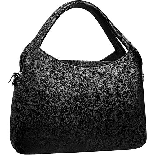 KOGTLA Vegan Leather Purses for Women with Detachable Satchel Strap, Ladies Handbags Work Tote Bag, Hobo Bags